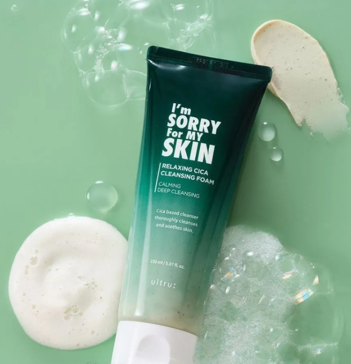 I'm SORRY For MY SKIN, Relaxing Cica Cleansing Foam