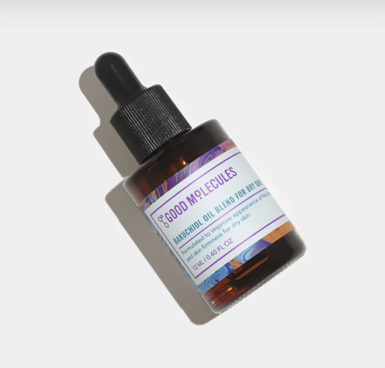 GOOD MOLECULES, BAKUCHIOL OIL BLEND FOR DRY SKIN جود موليكيولز، زيت الباكوتشيول للبشرة الجافة