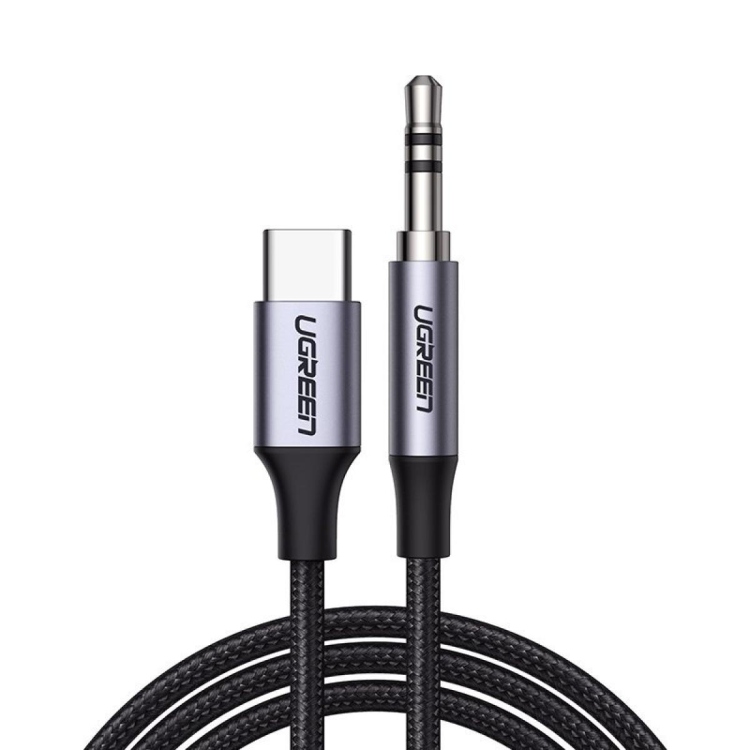 UGREEN USB-C MALE TO AUX  3.5MM MALE CABLE WITH CHIP 1M 20192-CM4