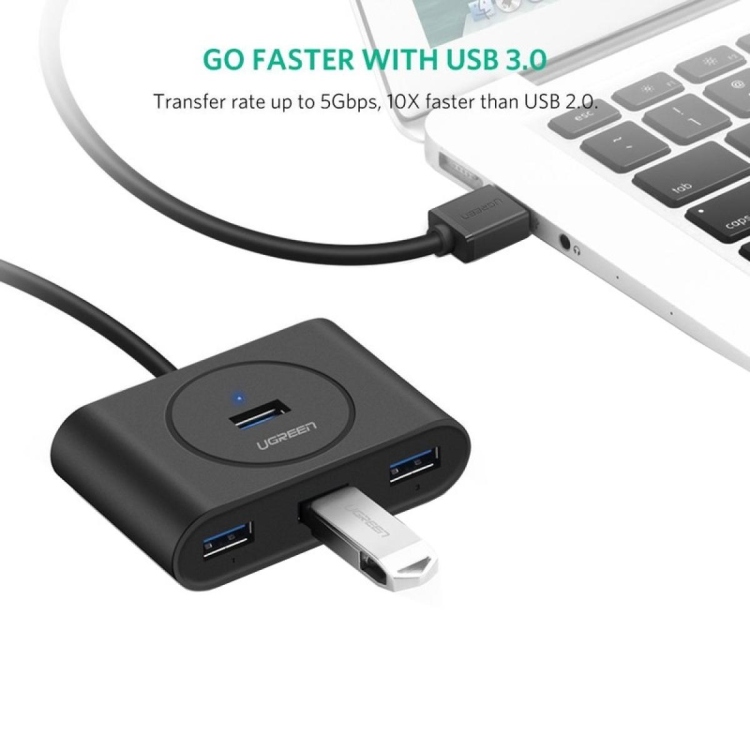 -UGREEN USB 3.0 HUB 1M (BLACK) MOADEL
CR113-20291