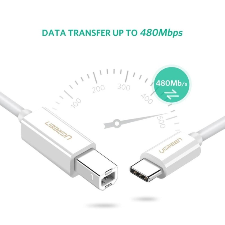 UGREEN 80811-US241 USB-C TO USB-B  PRINTE
CABLE