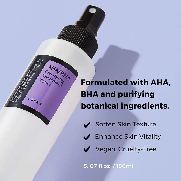Cosrx AHA\BHA Clarifying Treatment Tone تونر الاحماض المنقي للبشرة