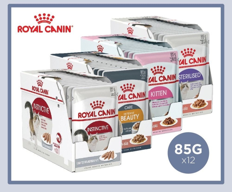 ROYAL CANIN WET FOOD BOX With Treat Offer (4 FREE)