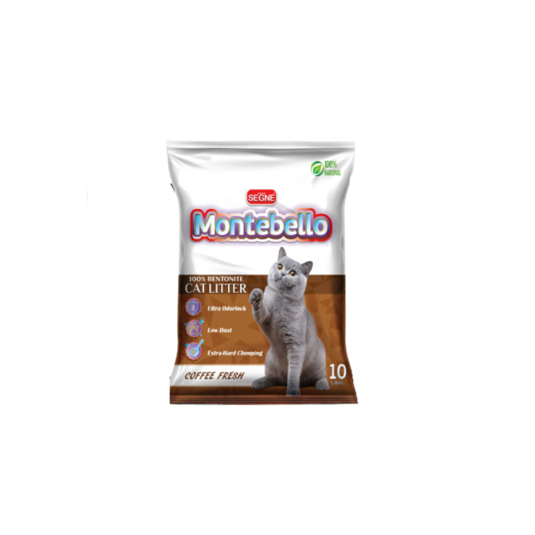 MONTIBELLO CAT LITTER OFFER ( COFFEE, LAVENDER ) 25L