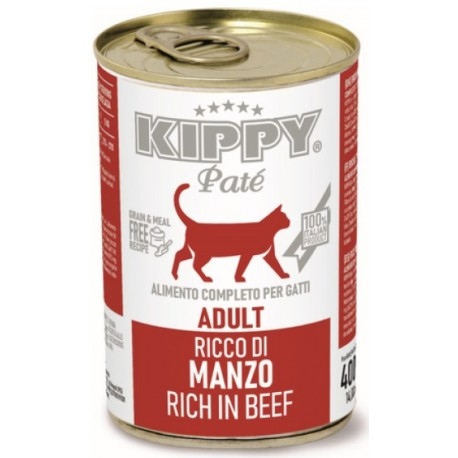 Kippy cat pate 400gr Beef 