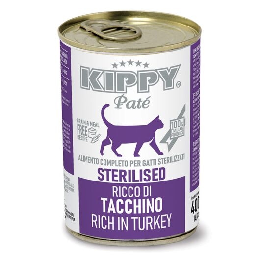 Kippy Pate Sterilised 400g Turkey 