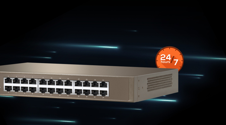 TANDA TEG1024D 24-PORT GIGABIT ETHERNET SWITCH