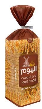 اليوم خبز توست اسمر 600 غم
