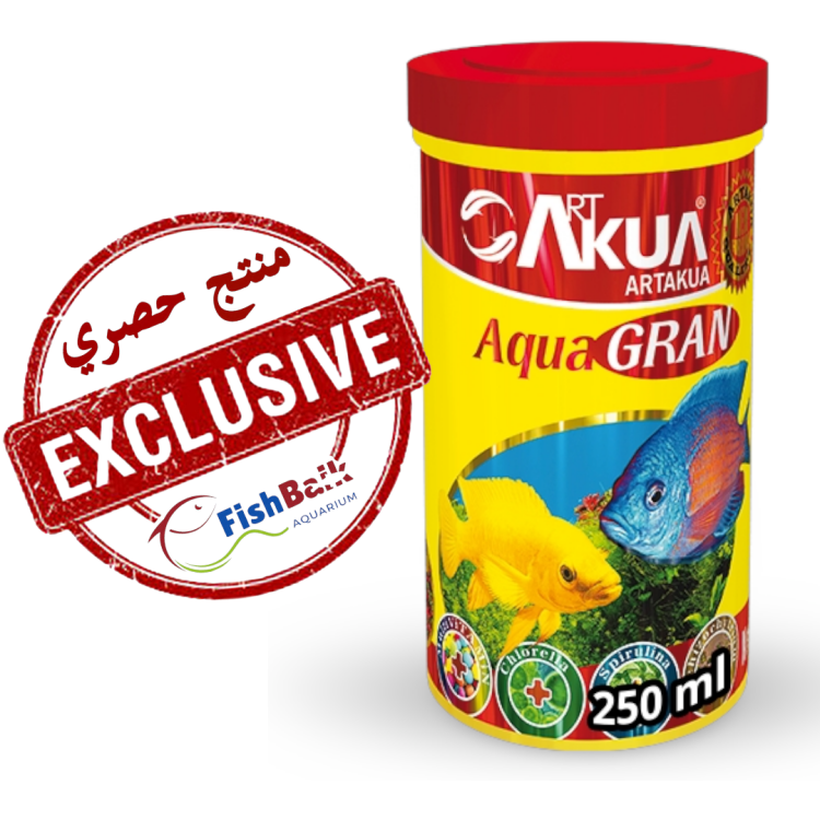 طعام أسماك أكوا جران