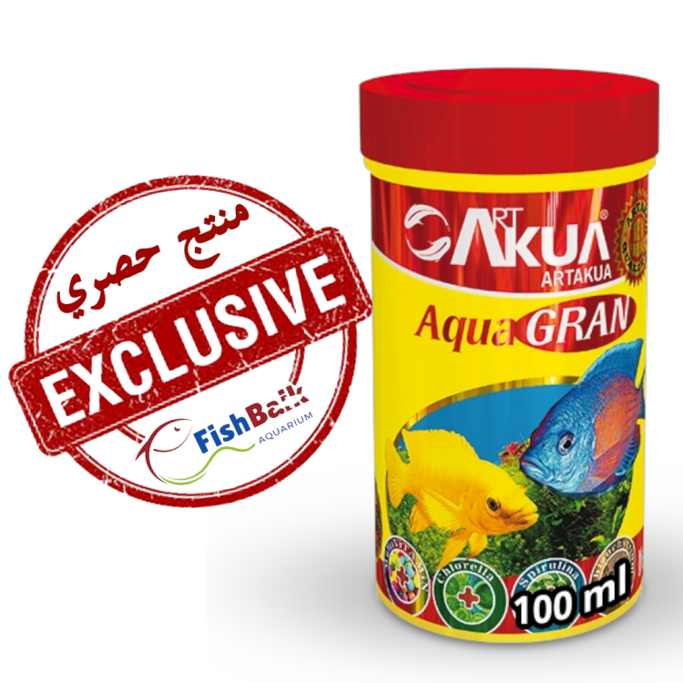 طعام أسماك أكوا جران