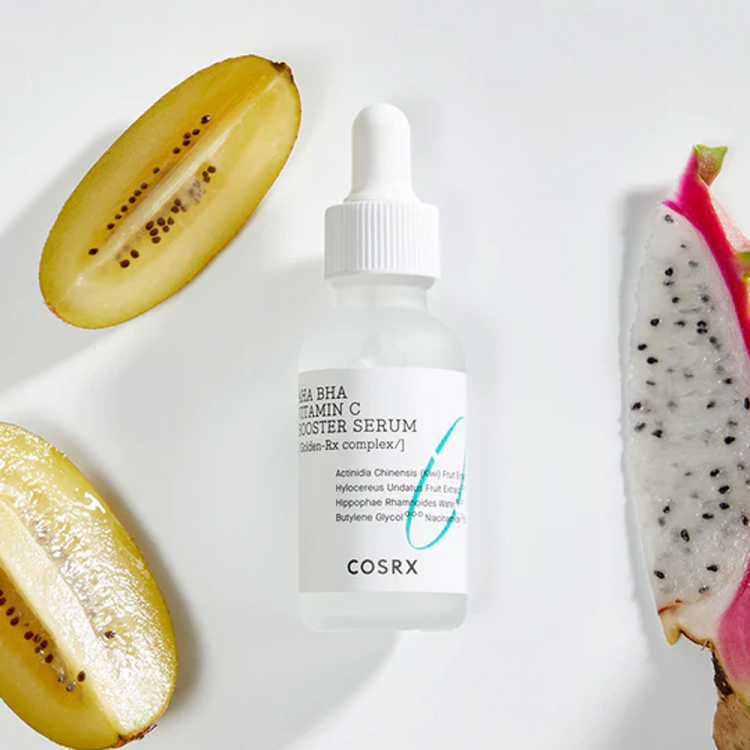 سيروم فيتامين سي و احماض الفواكه cosrx AHA/BHA  Vitamin C Booster Serum