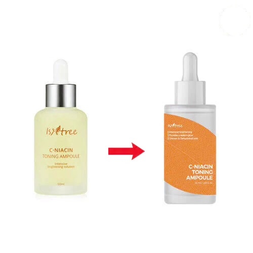 سيروم النايسنمايد و الفيتامين سي Isntree - c-niacin toning ampoule