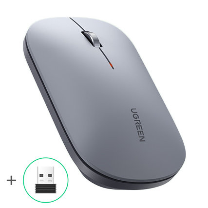 UGREEN PORTABLE WIRELESS MOUSE (GRAY)
MU001 90373