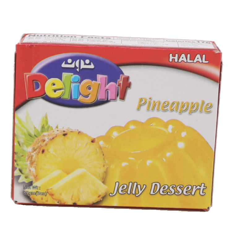 نون جلي بقري اناناس 85غ
