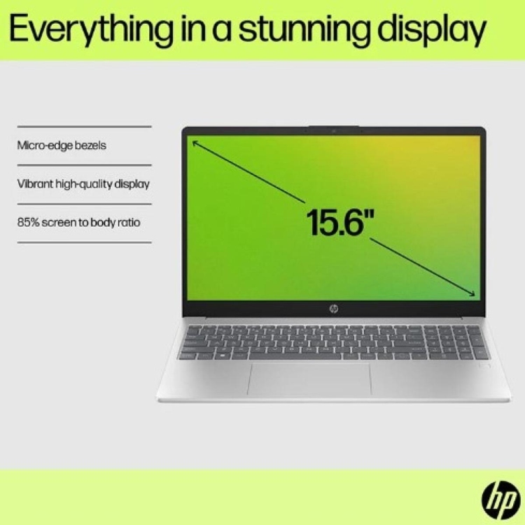 HP 15-FD0149NE 13TH CORE  I5-1334U 8GB RAM-512GB SSD - 15.6" FHD IPS