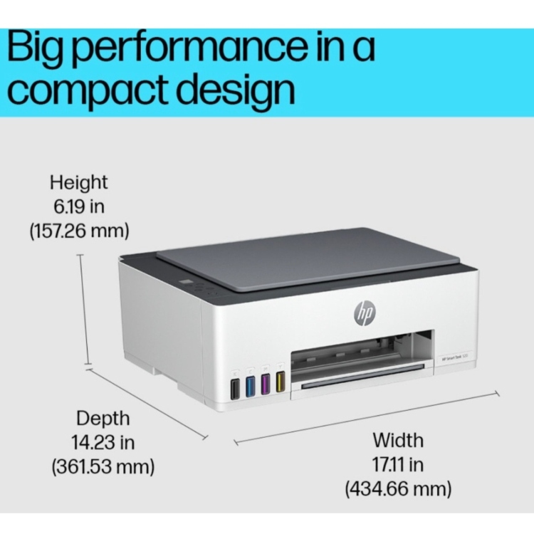 HP SMART TANK 580 WIRELESS ALL-IN--ONE