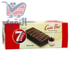 سفن دايز كيك بار شوكولاته 25غم*12