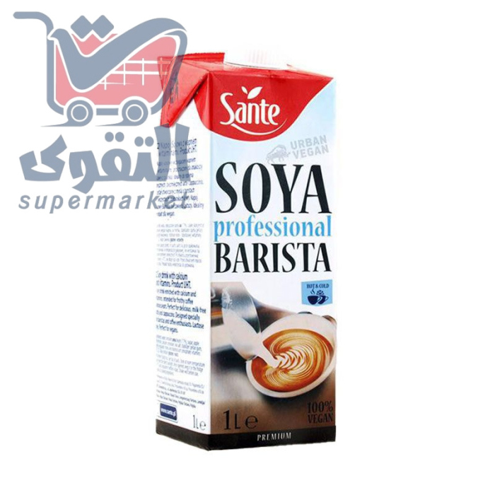 سانتي حليب صويا باريستا 1لتر
