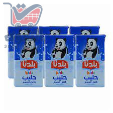 بلدنا حليب سادة 125مل*6