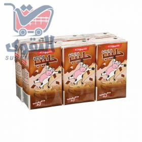 حمودة حليب بالشوكولاتة 125مل*6