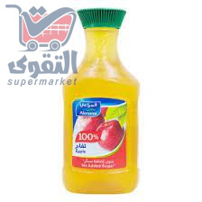 المراعي عصير100% بدون سكر 1.5لتر