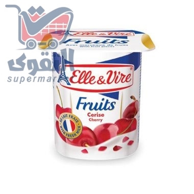 ايلي اند فير لبن بالفواكه والكرز  125غم