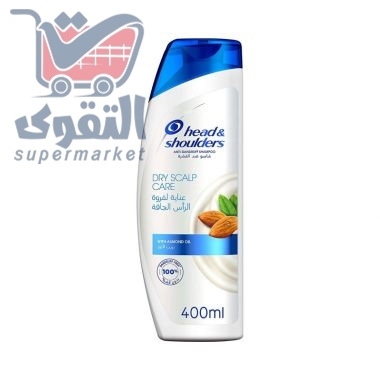هيد اند شولدرز شامبو عناية الفروة الجافة 400مل