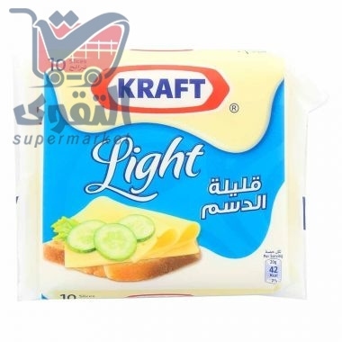كرافت جبنة سلايس قليلة الدسم  الاصلية 200غم
