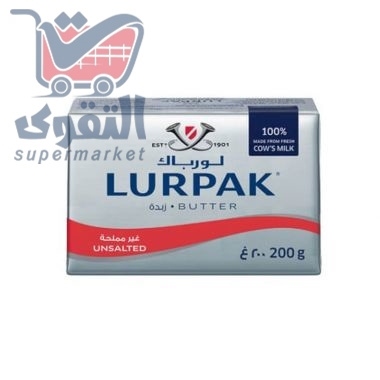 لورباك زبدة غير مملحة 200غم