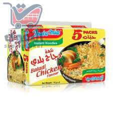 اندومي نكهة دجاج بلدي 5حبات