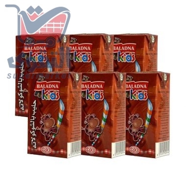 حليب بلدنا بالشكولاته 125 مل *6