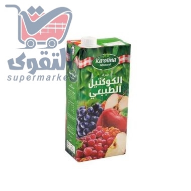 كارولينا الكوكتيل الطبيعي 1 لتر