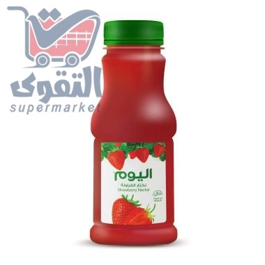 اليوم شراب الفراولة 250 مل