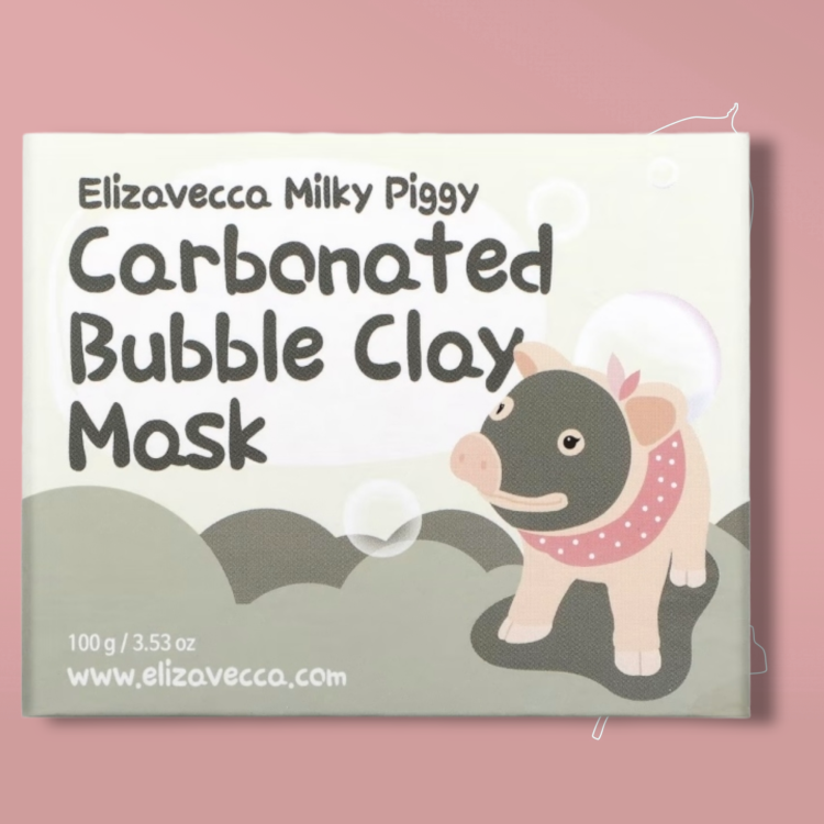 ماسك الطين الكربوني Carbonated bubble clay (Elizavecca)