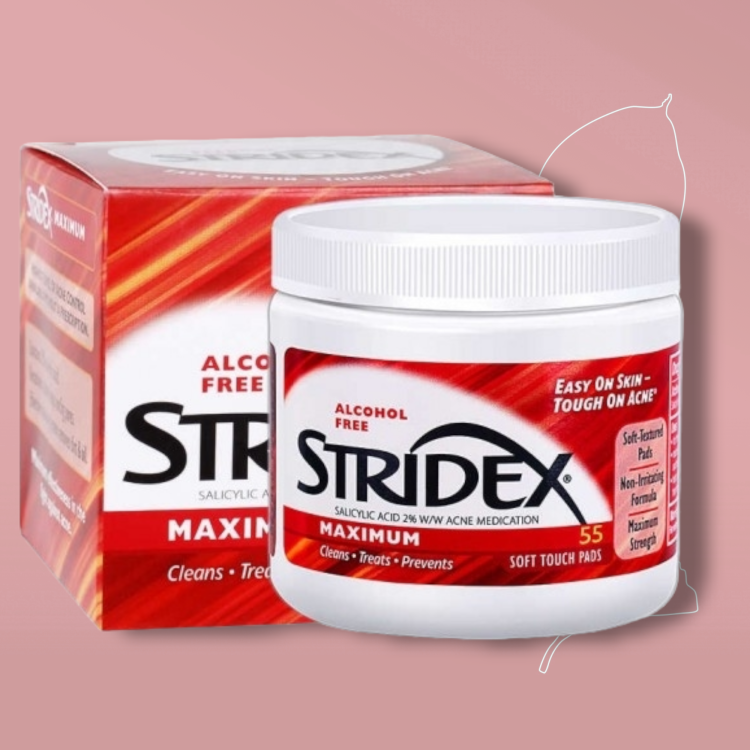 Stridex 2% Salicylic acid مسحات ستردكس