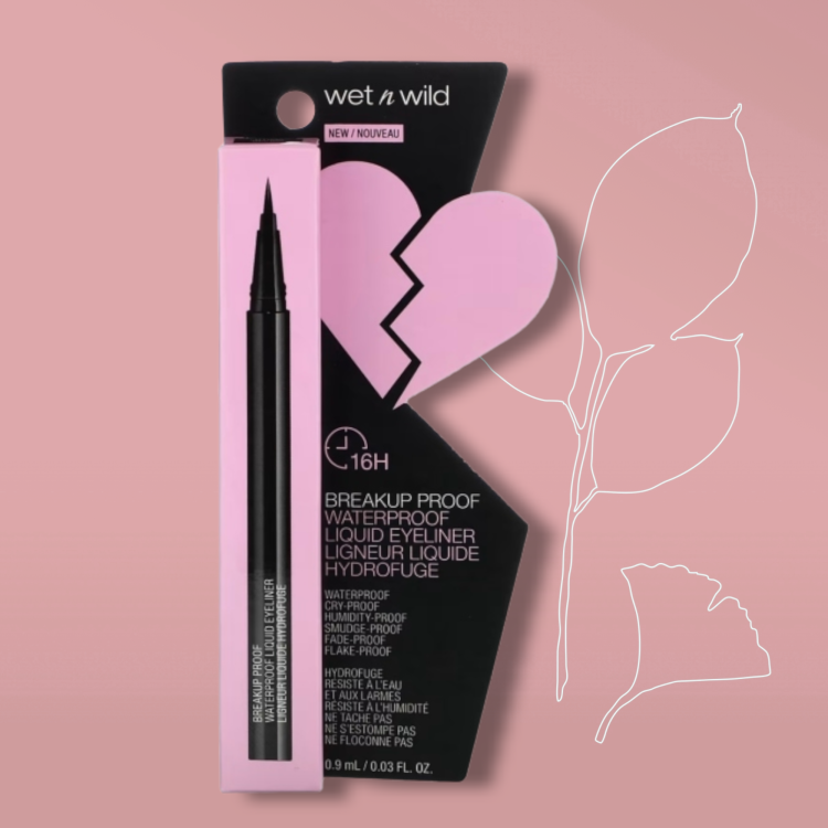ايلاينر شديد السواد ويت اند وايد Wet n wild breakup proof 
