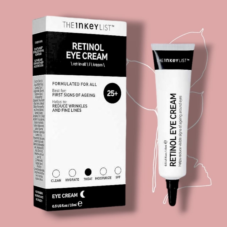 The inkey list Retinol eye cream كريم العين بالريتينول انكي ليست