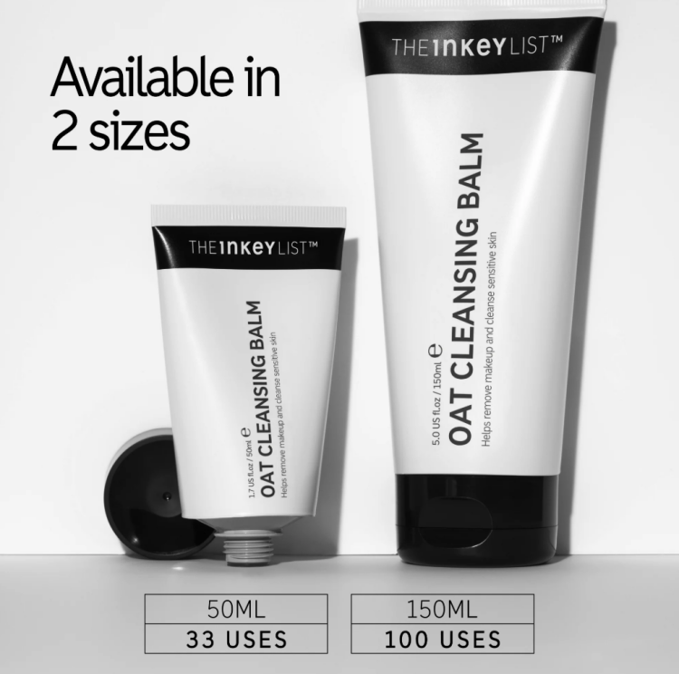 The Inkey List, Oat Cleansing Balm