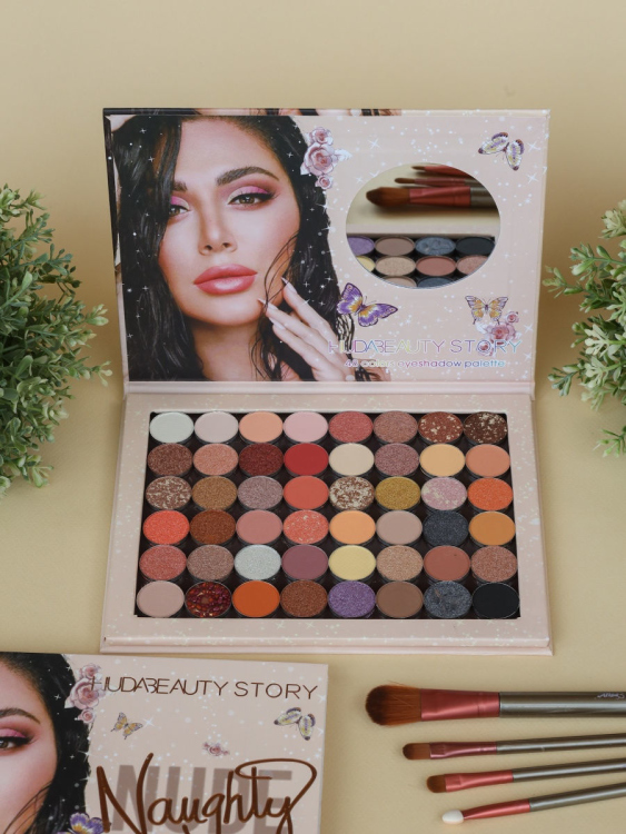 Huda Beauty story (Naughty ) شدو هدى بيوتي