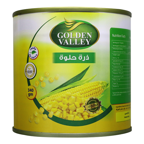 جولدين فالي ذرة حلوة 140غ عدد 4