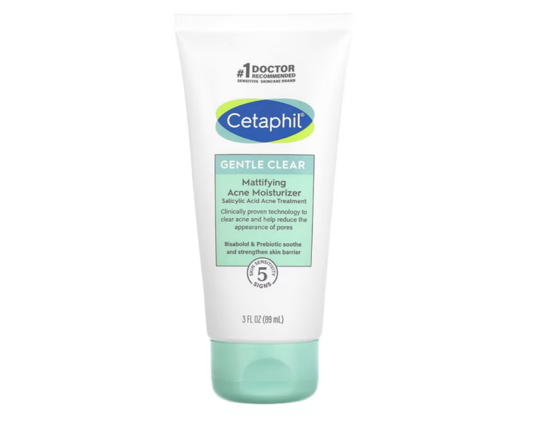 Cetaphil, Gentle Clear Mattifying Acne Moisturizer