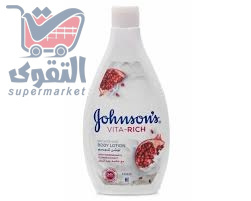 جونسون لوشن للجسم مع خلاصة زهر الرمان 400مل