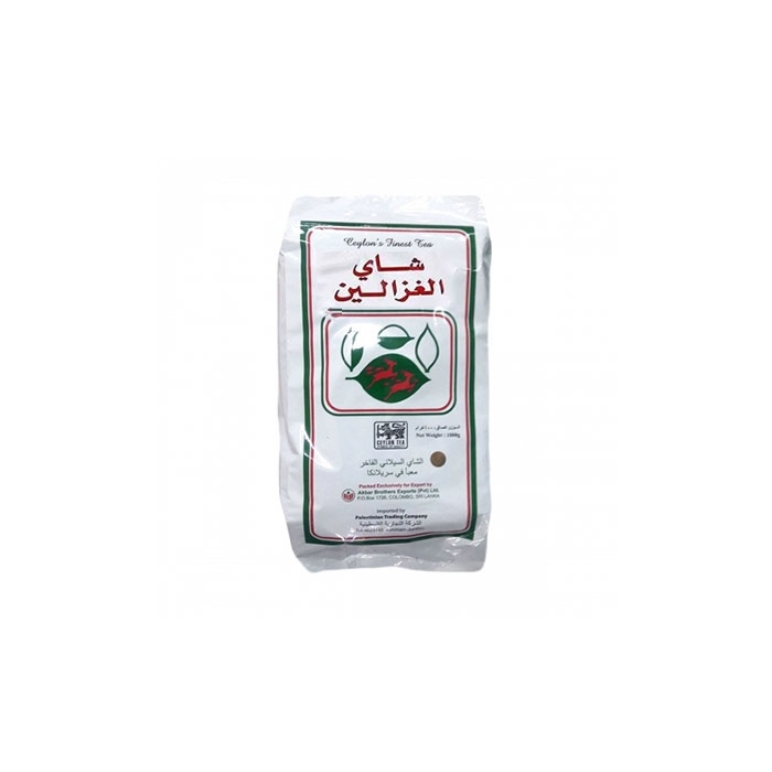 شاي الغزالين 250 غم علبه حمراء