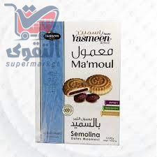 معمول الياسمين بالتمر  بالسميد