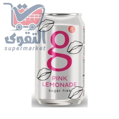 مشروب  خالي من السكر 300مل pink lemonade