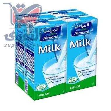 المراعي حليب كامل الدسم1لتر*4