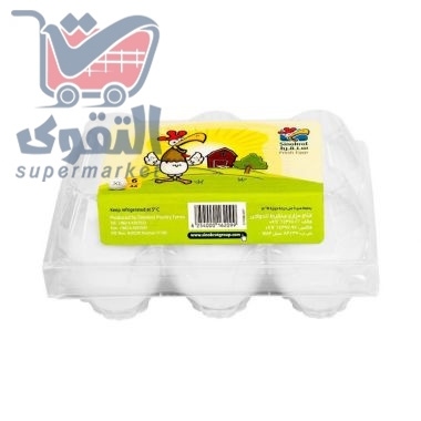 بيض سنقرط 6 حبات اكس لارج