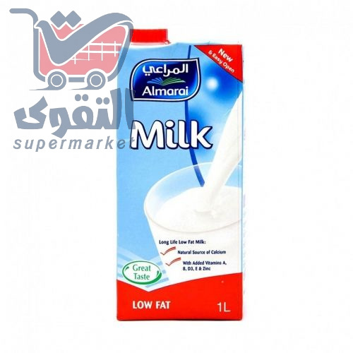 المراعي حليب قليل الدسم 1لتر