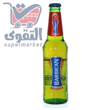 باربيكان زجاج فراولة  330مل