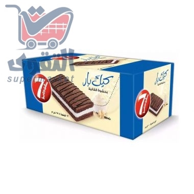 سفن دايز كيك بار فانيلا 25غم*12
